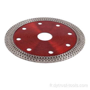 Saw Blade Hot pressé 105-230 mm Plaque d&#39;onde en maille en céramique ultra-mince